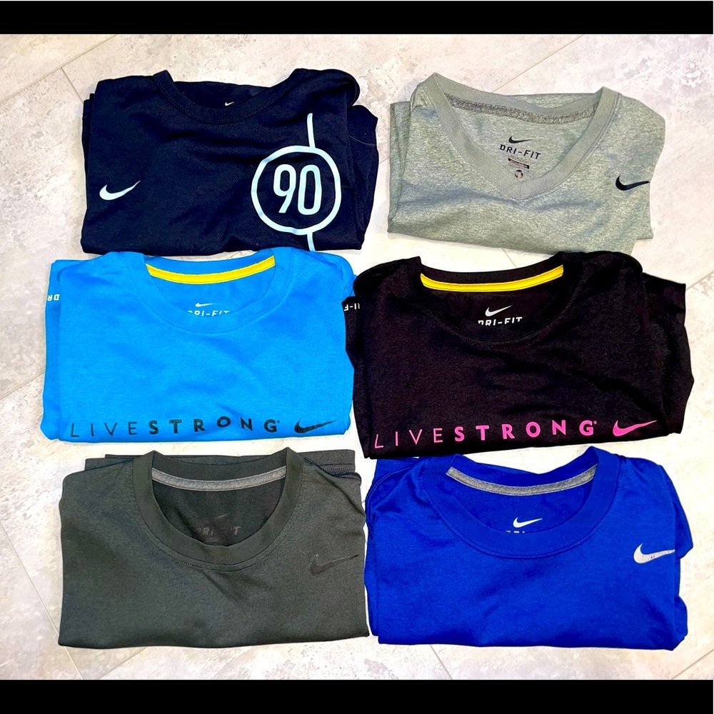 Nike Drifit shirts (Lot of 6 shirts)